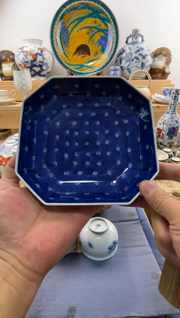 瓷片源右卫门方钵