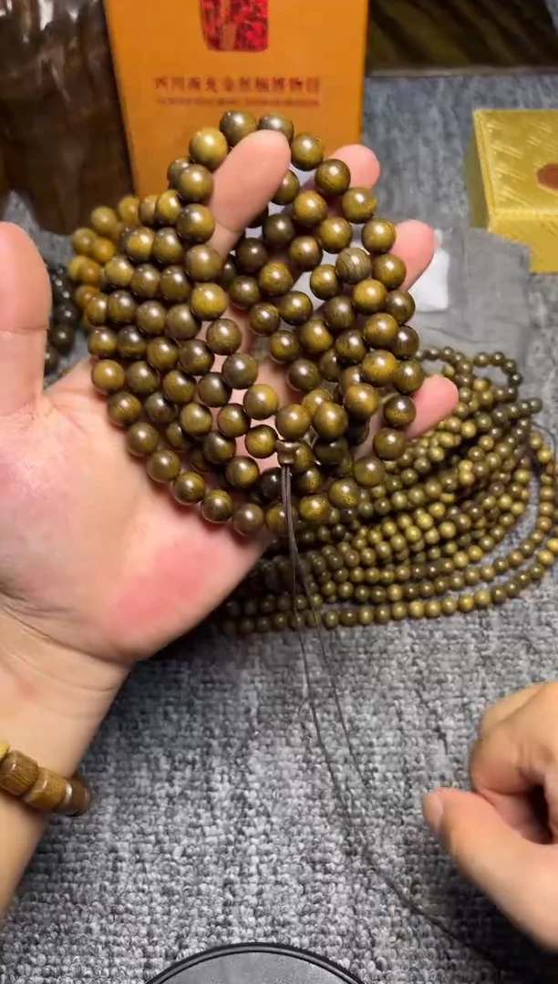 阴沉木手串/手链1.0/108阴沉木49