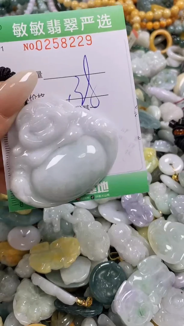 翡翠未镶嵌颈饰闪购0258229