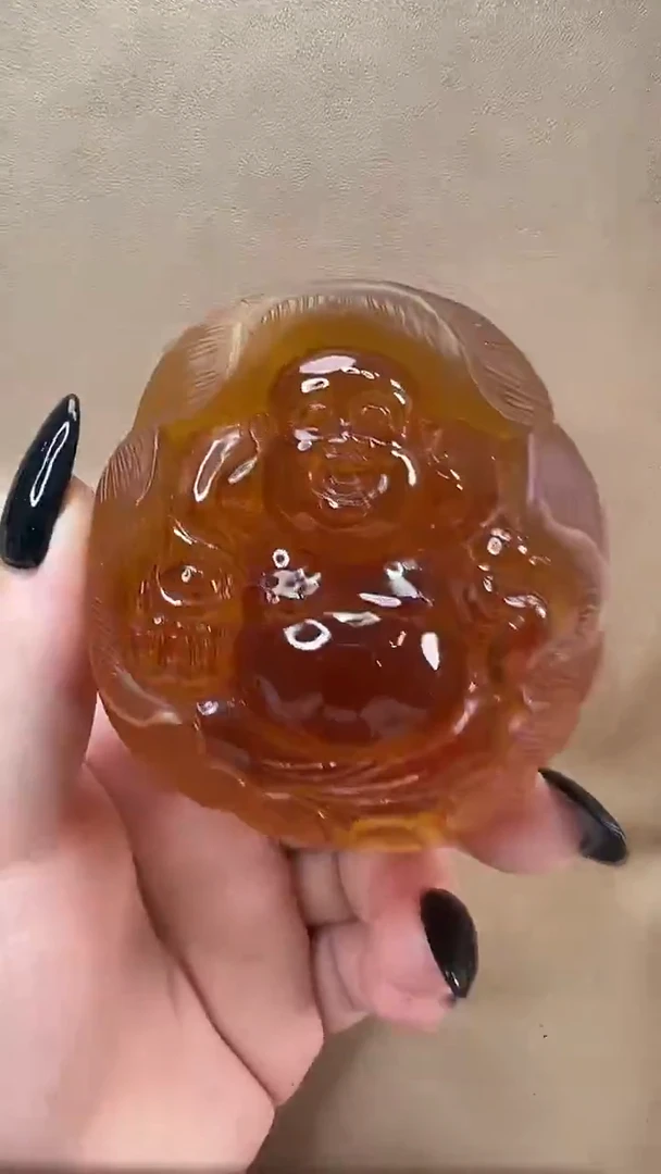 琥珀颈饰未镶嵌吊坠