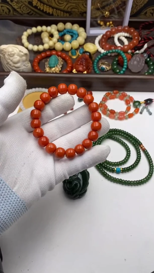 未镶嵌手串南红玛瑙南红手串