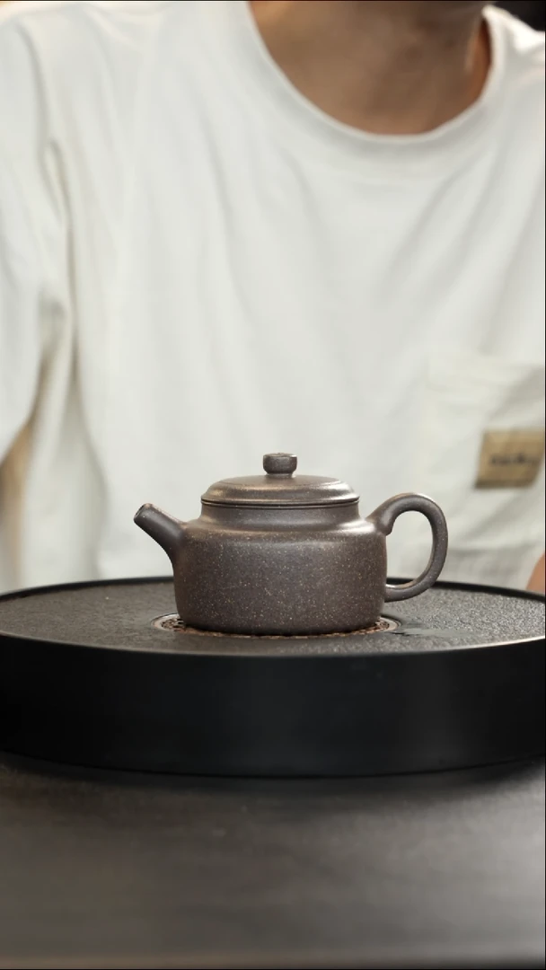 茶壶紫砂风****8手工泥桃花德中大漏