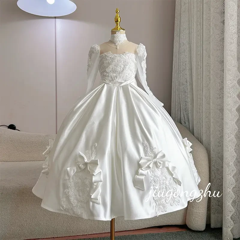【镜花水月】生日走秀重工公主裙高端儿童礼服花童主持