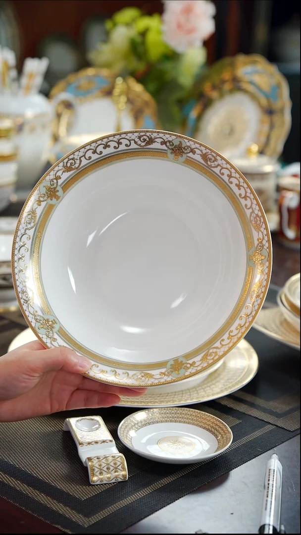 瓷片9英寸大汤碗 1个