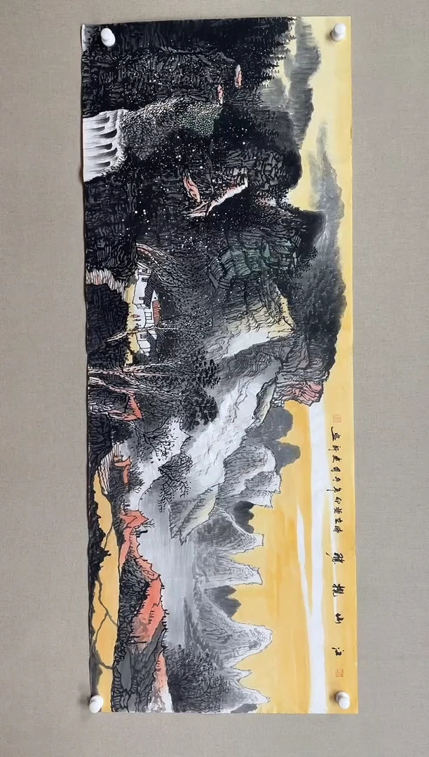 国画180*68 刘建新刘建新刘建新刘建新