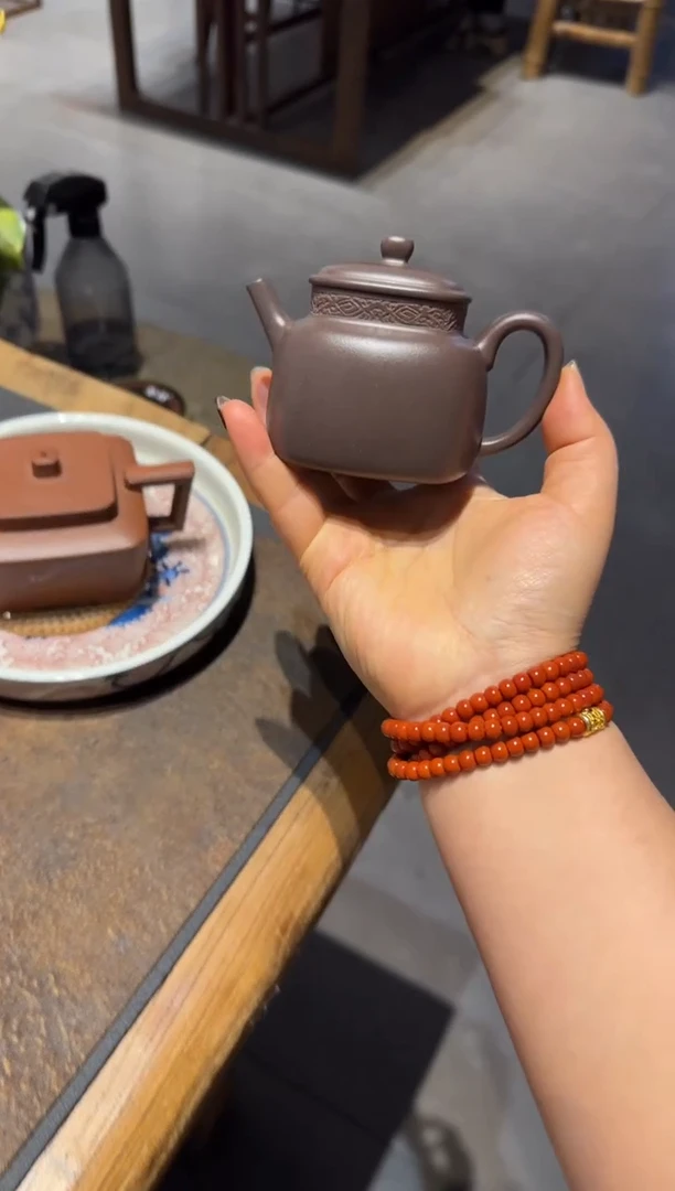 【闪购商品】紫砂茶壶四方言心