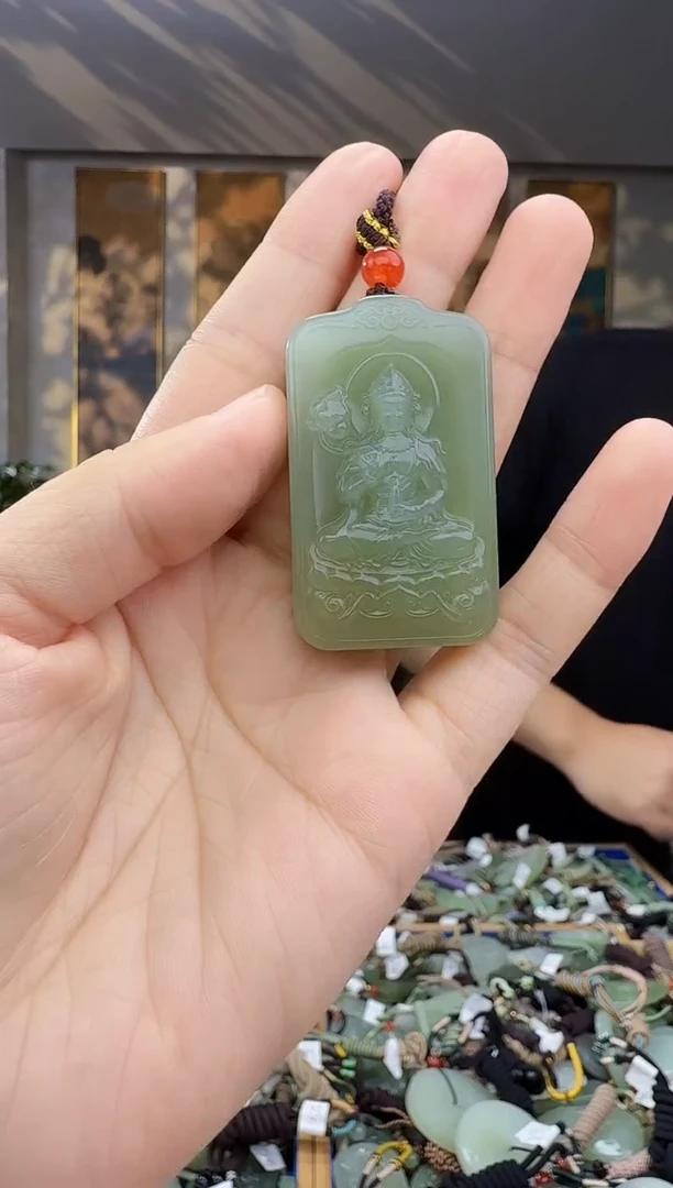 未镶嵌和田玉挂件拍一发一