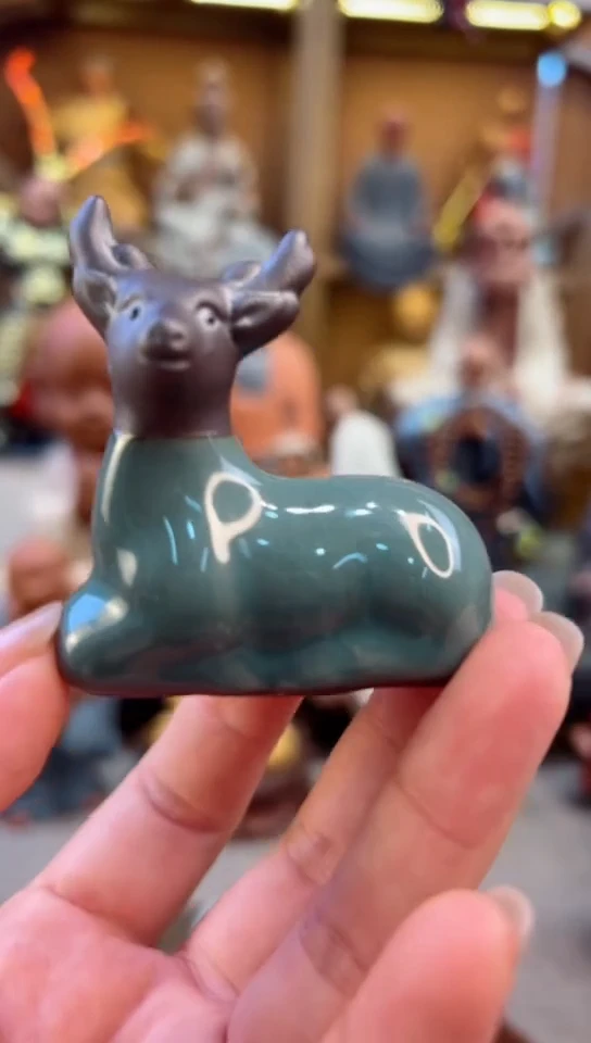 紫砂茶宠器闵茶宠摆件