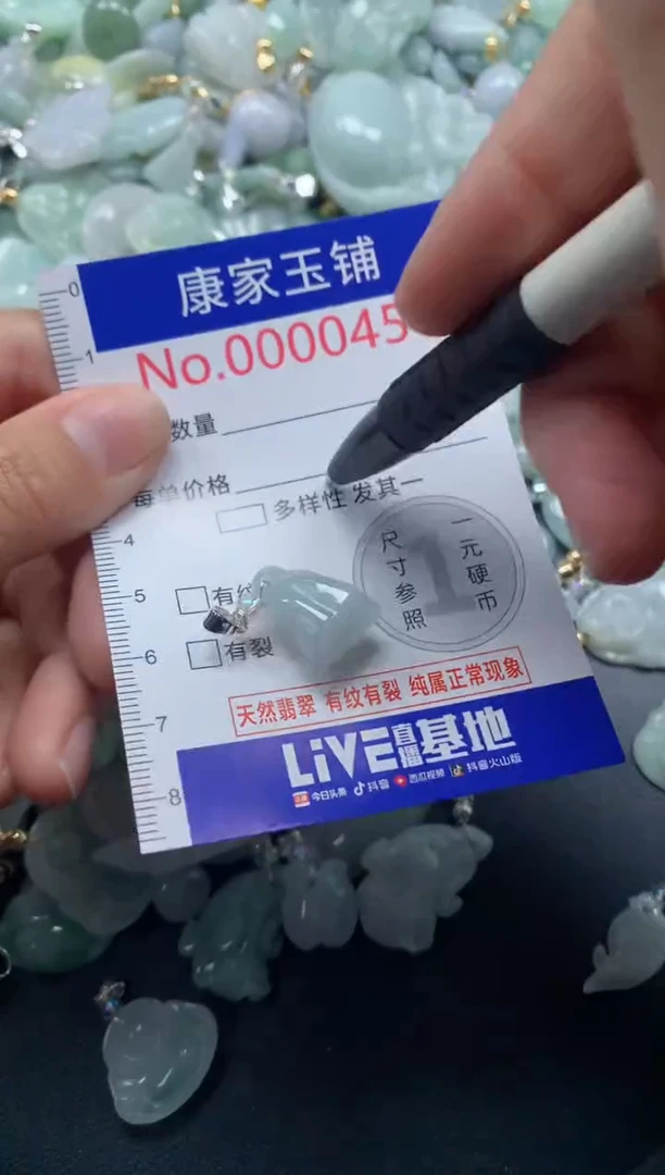 颈饰未镶嵌翡翠450