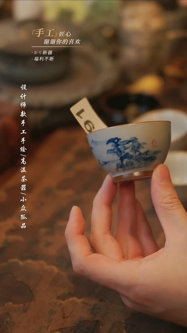 陶591微瑕【溯本】瓷片***瓷片