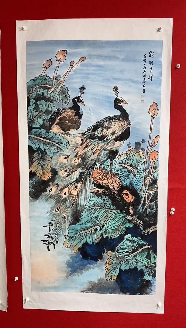 国画LQY洋李庆友老师