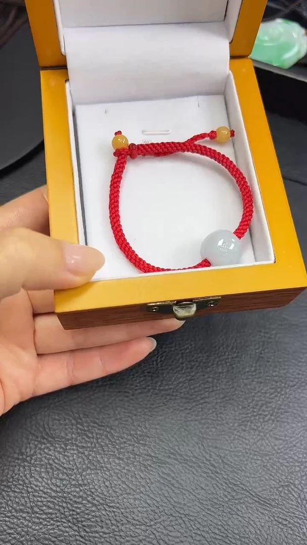 未镶嵌挂件翡翠路路通手绳