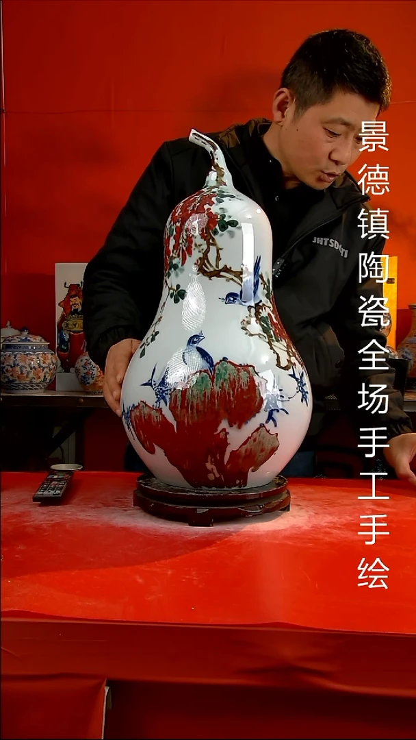 摆件陶瓷景德镇陶瓷 全场手工手绘