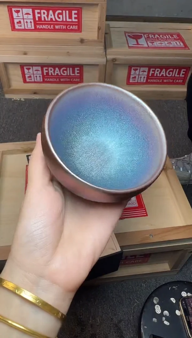 茶盏糖果 钵 建窑建盏主人杯