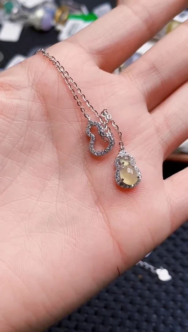 银S925镶嵌戒指翡翠3167