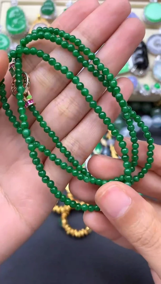 未镶嵌手链翡翠434-中国好珍宝