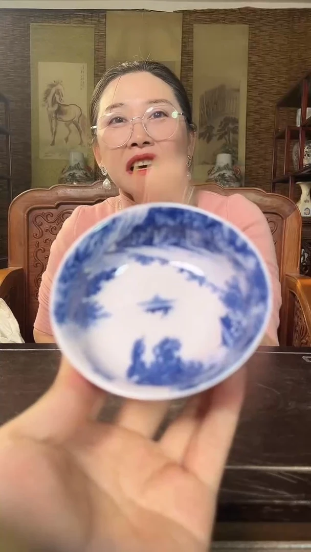 简约摆件景德镇陶瓷摆件X398