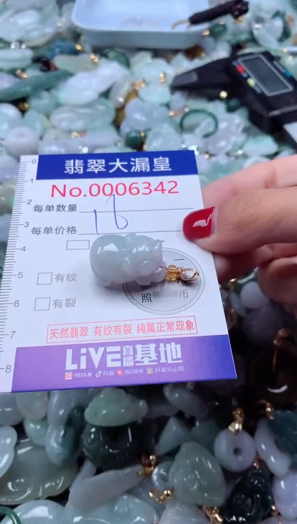 颈饰未镶嵌翡翠6342