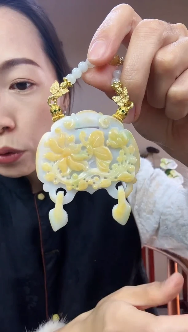 【闪购商品】翡翠颈饰未镶嵌特色原创翡翠颈饰