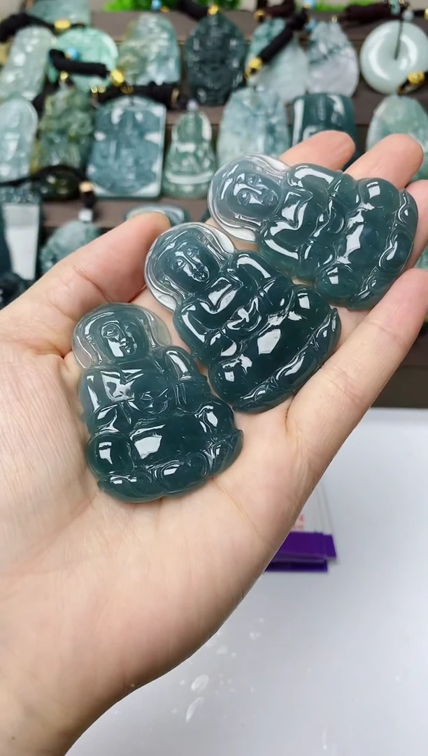 翡翠未镶嵌颈饰多样性一件发货