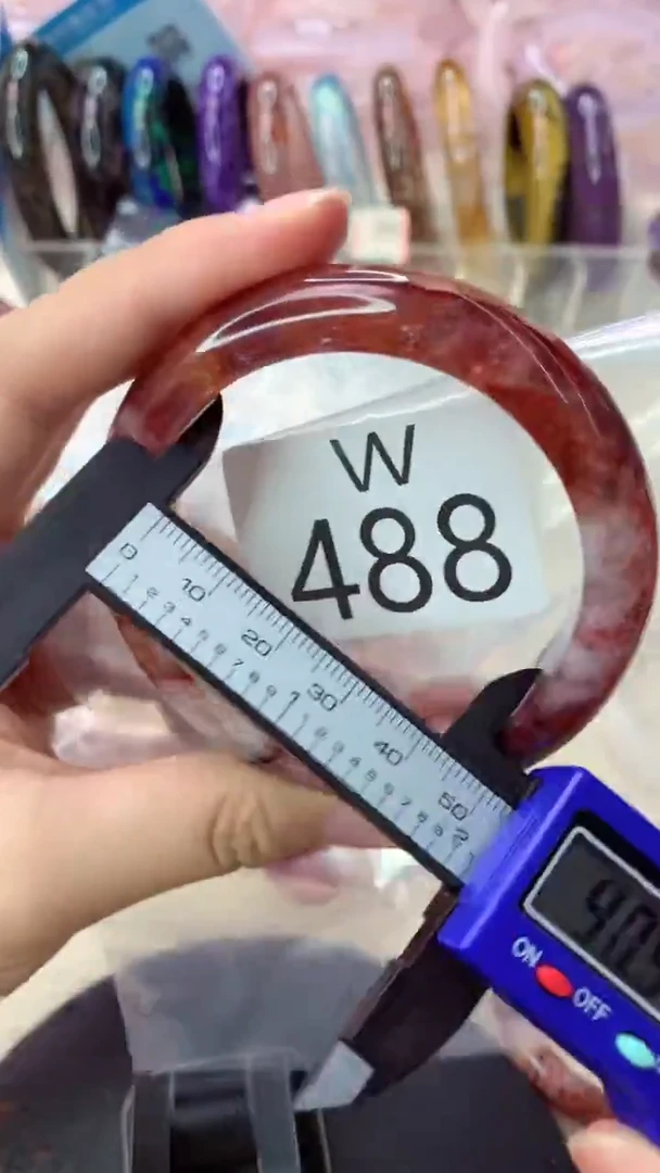 未镶嵌手镯水晶W488-54