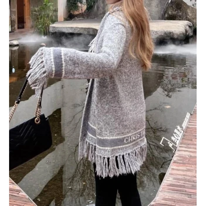 【一件八折】迪奥/外套/95新/丝缎、羊毛、亮片/[251122SJ]