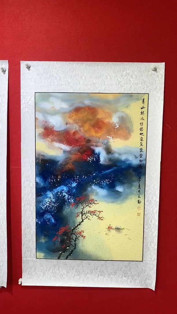 国画国画NYQ杰牛云勤老师作品