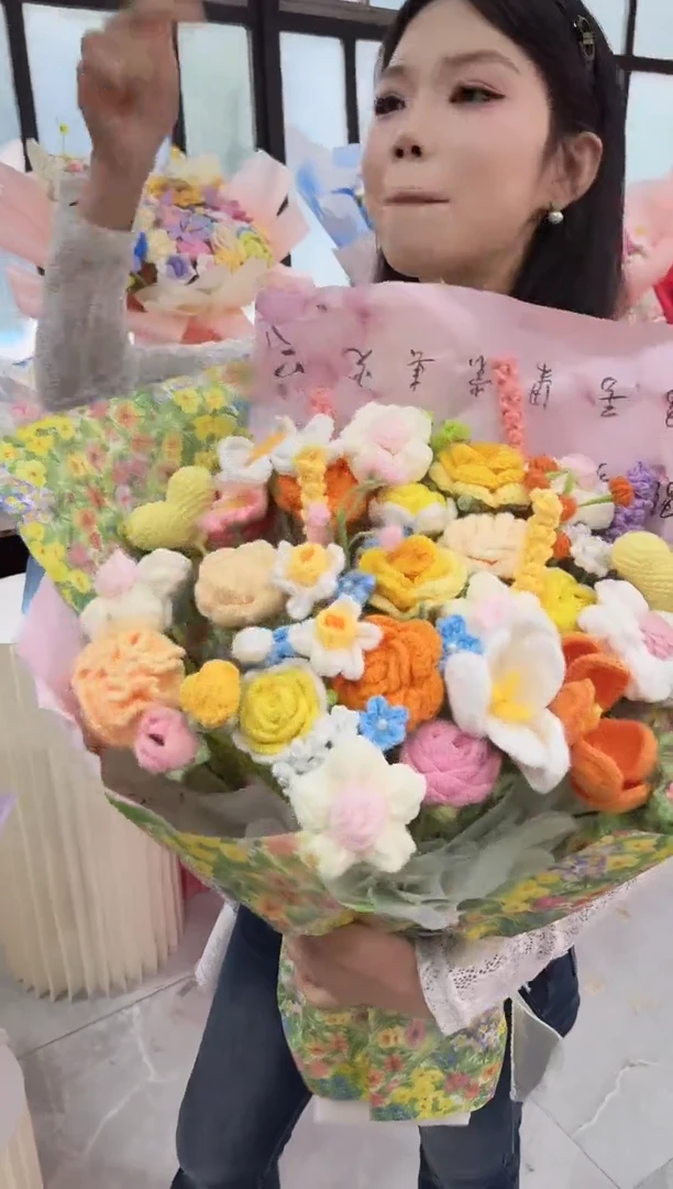 非遗手工定制花束，孤品清仓！！