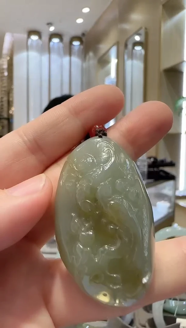 颈饰未镶嵌和田玉【122】多样性发一