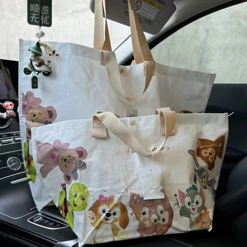 迪家卡通外出旅行购物袋