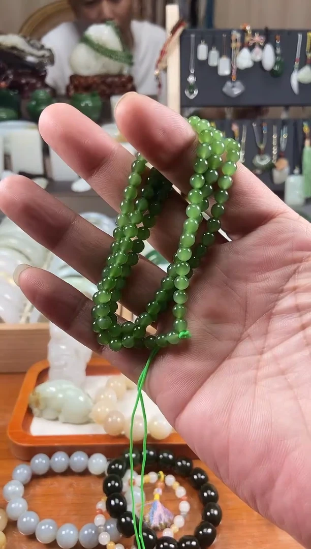 和田玉未镶嵌颈饰静和田玉