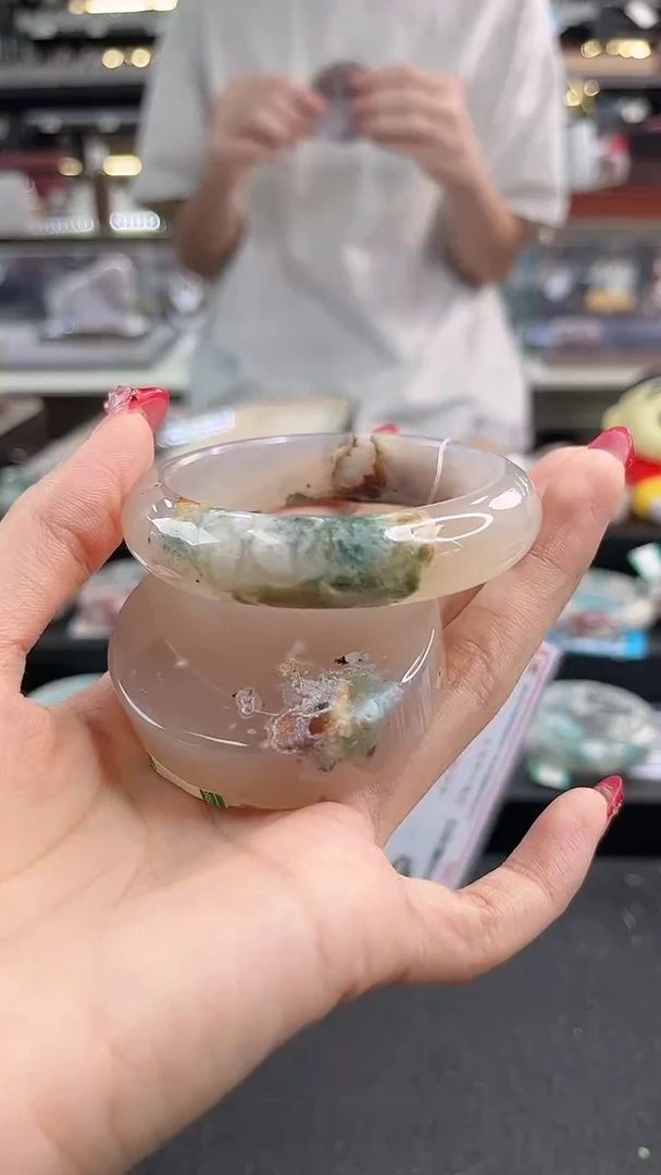 未镶嵌手镯石英质玉54圈口 （赠品镯心）366947