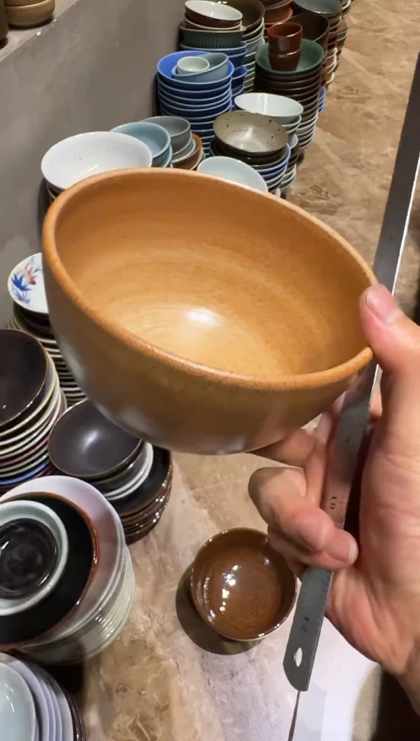 瓷片639    志野长相思碗1个