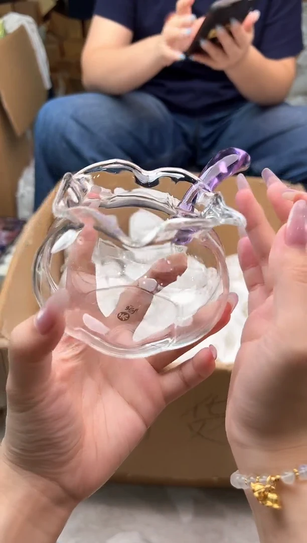 禾墨清妍浅紫色侧把