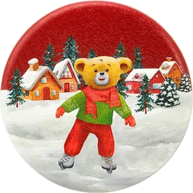 香港珍妮曲奇聪明小熊四味曲奇640g手工酥香