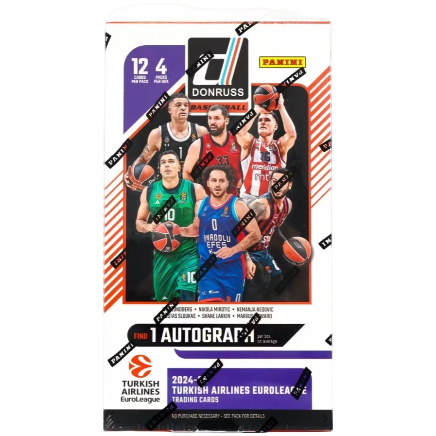 2024-25 Panini Donruss EuroLeague Hobby 欧洲篮球 球星卡 单盒
