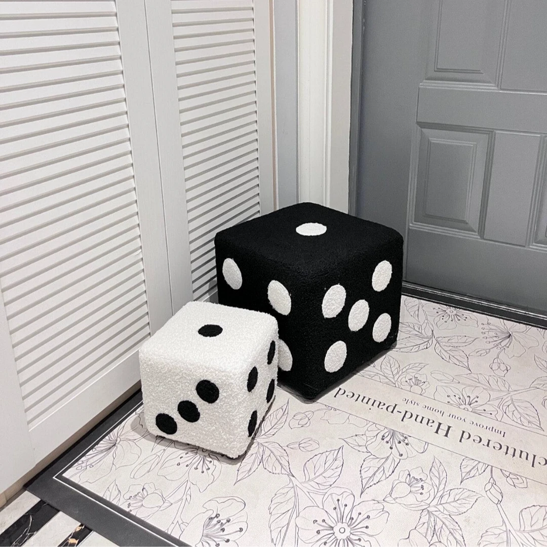 轻奢可爱客厅家用创意简约北欧鞋凳时尚复古个性餐厅卡通长方形