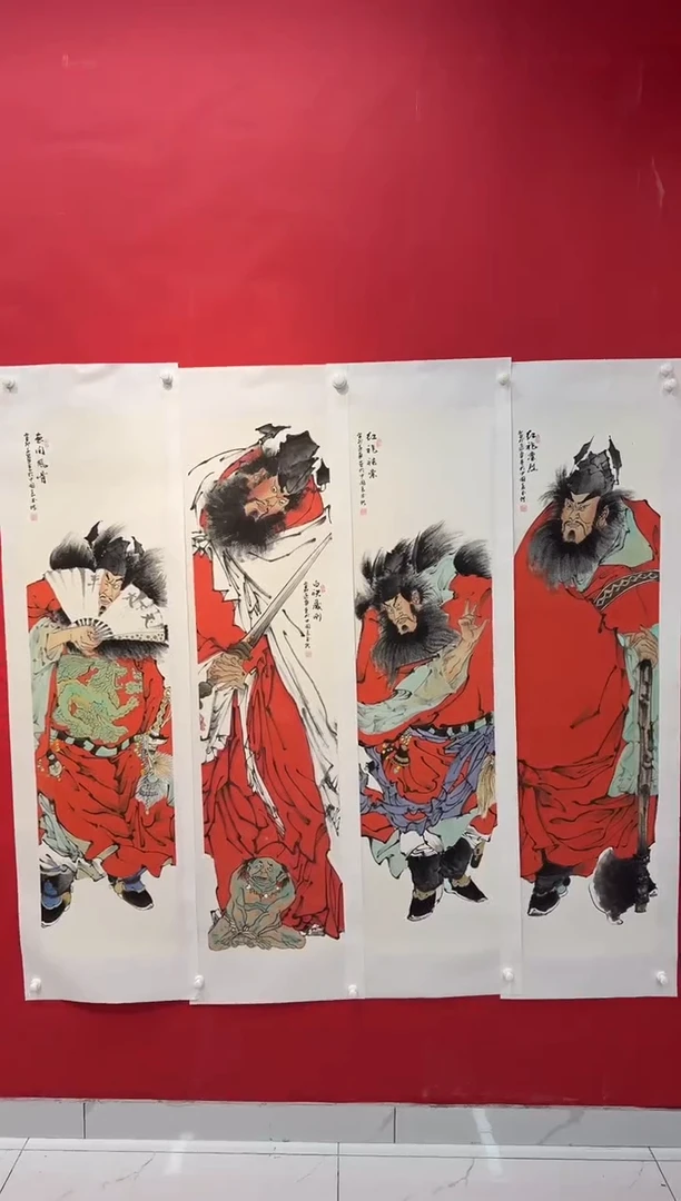 国画画家陆远华纯手绘原作