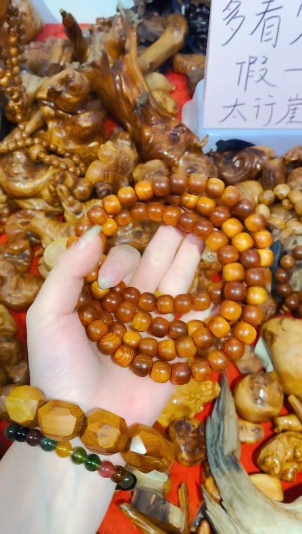 柏木（崖柏）老1.0108单条太行崖柏陈化手把手串