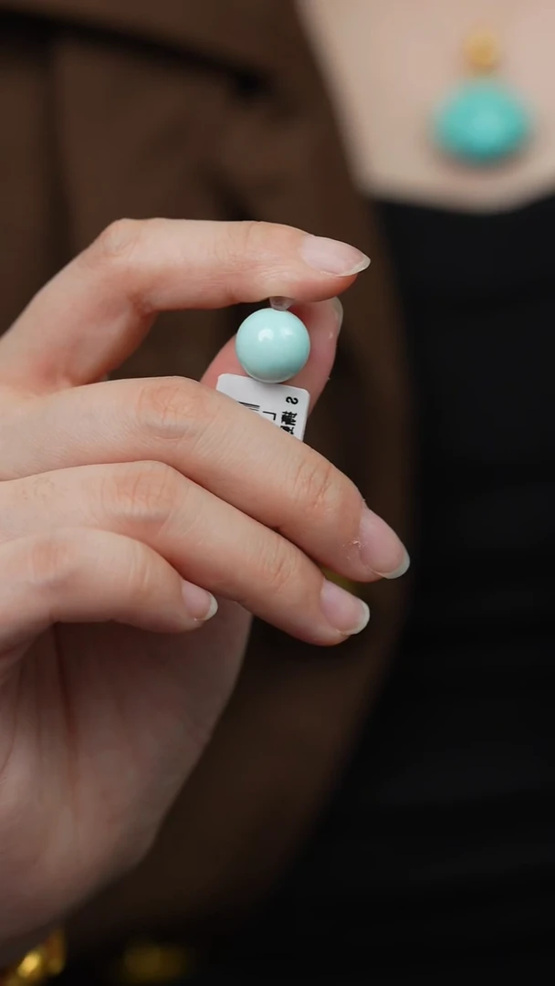 未镶嵌绿松石T17（多样性发一件）单珠