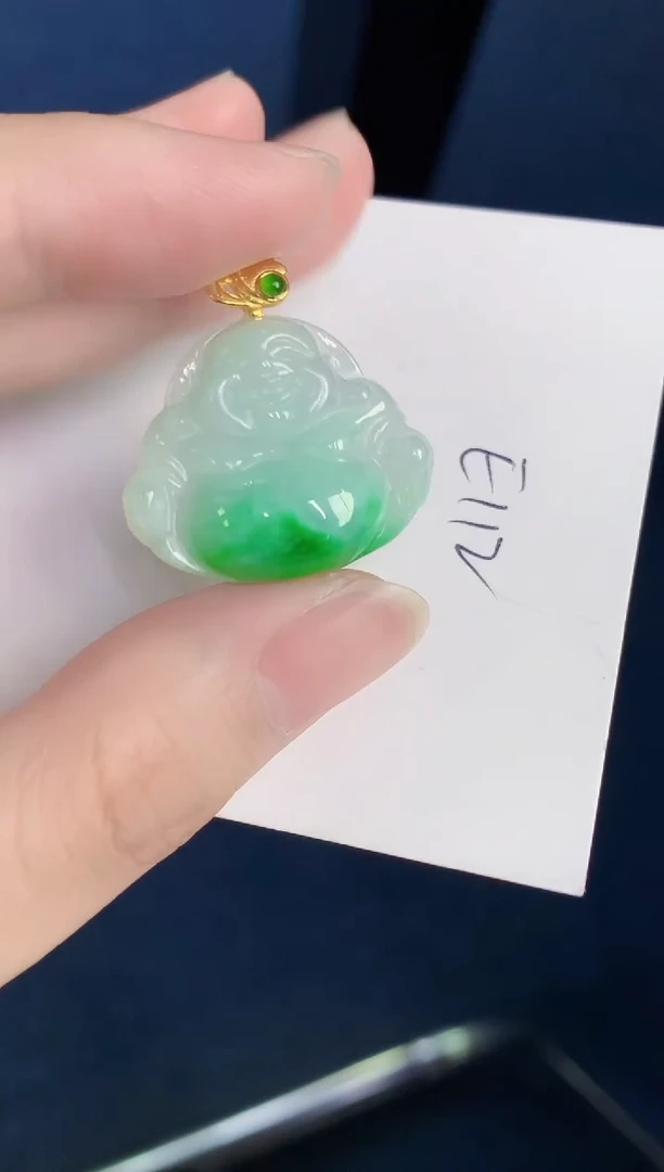 颈饰未镶嵌翡翠天然翡翠缅甸A货