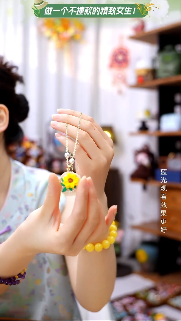 织绣【微钩扭扭夹】纯手工非遗钩织