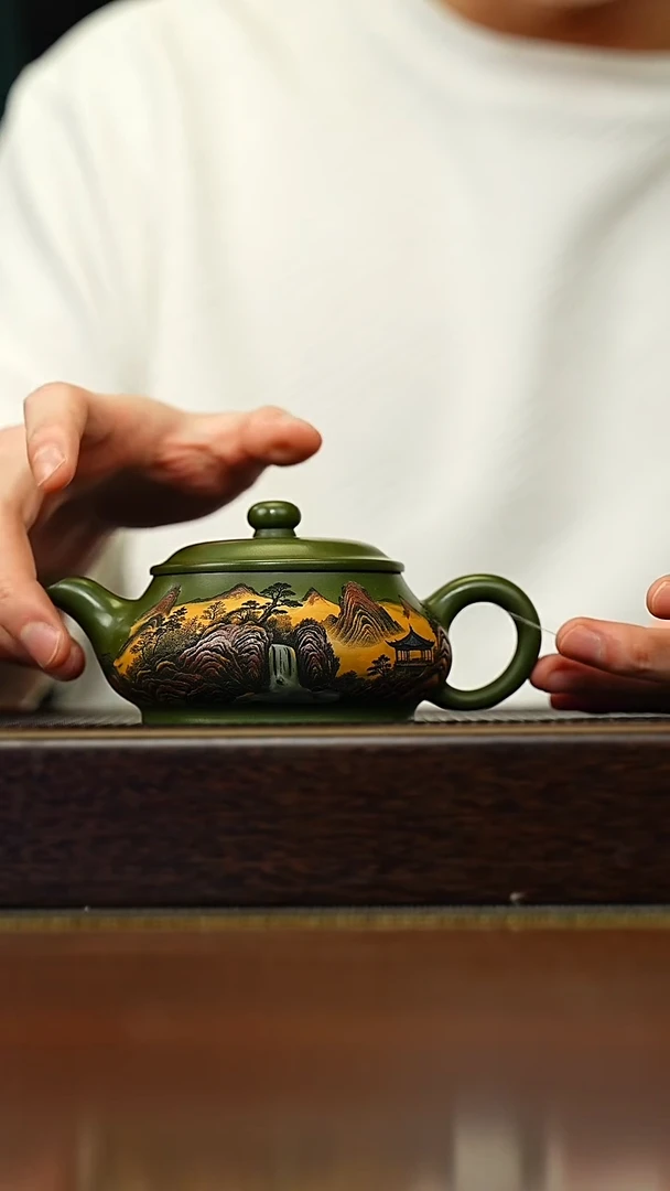 茶壶紫砂宜兴原矿 手工 紫砂壶容量220CC
