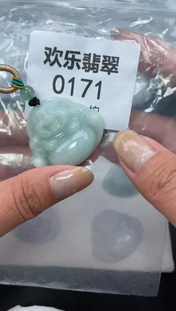 颈饰未镶嵌翡翠缅甸天然翡翠0171