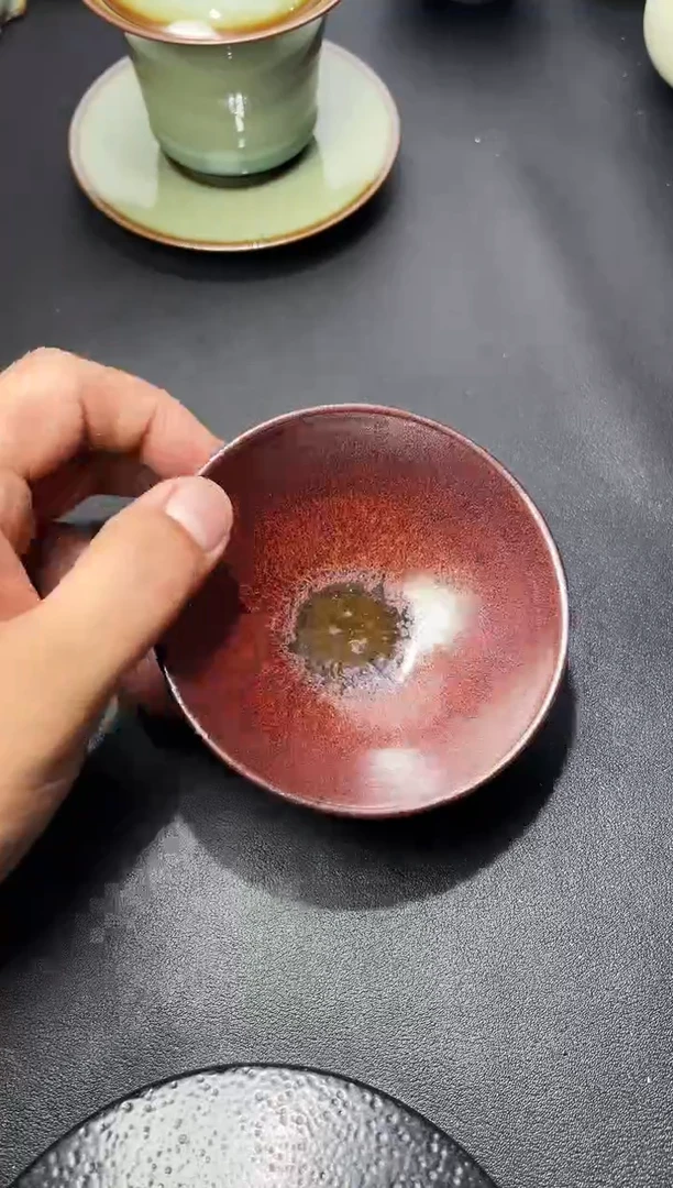 茶盏281叶紫建盏