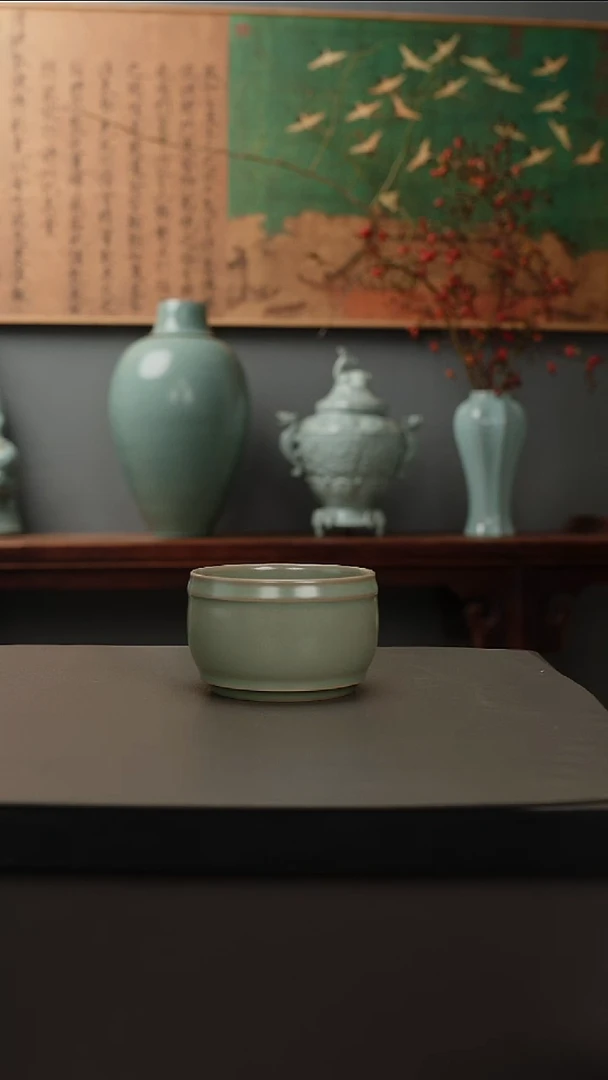 原产地原矿    鼓腹杯   微瑕