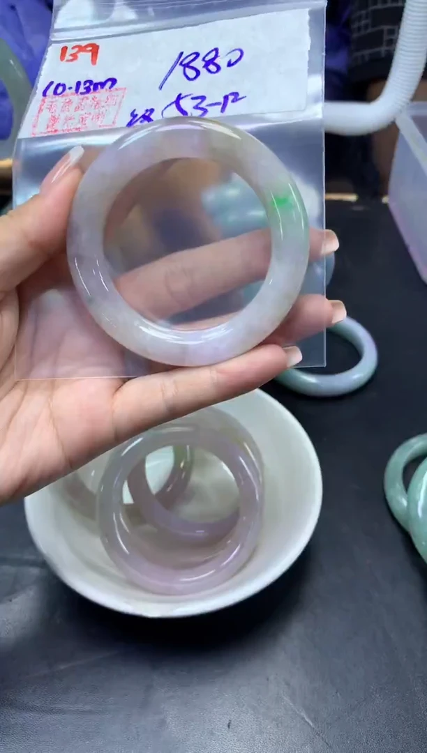 未镶嵌定制翡翠139手镯53纹+1880元+拍一发一