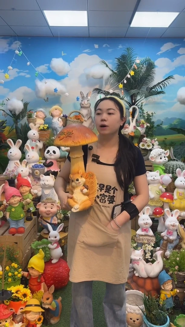 花园庭院户外摆件&00&