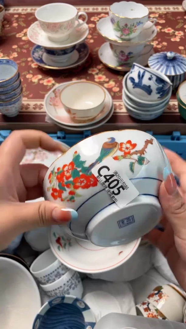 瓷片云*儿瓷器瓷器C405