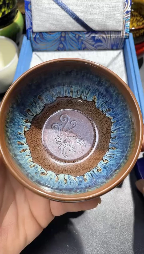 【闪购商品】茶盏云飞高端茶器主人杯